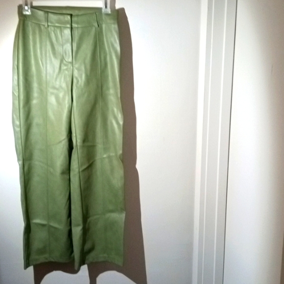 7 For All Mankind Pants & Jumpsuits 7 For All Mankind Vegan Leather